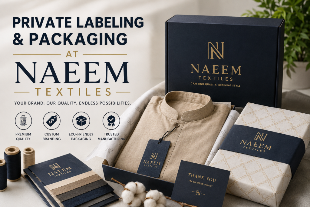 Private Labeling & Packaging at Naeem Textiles